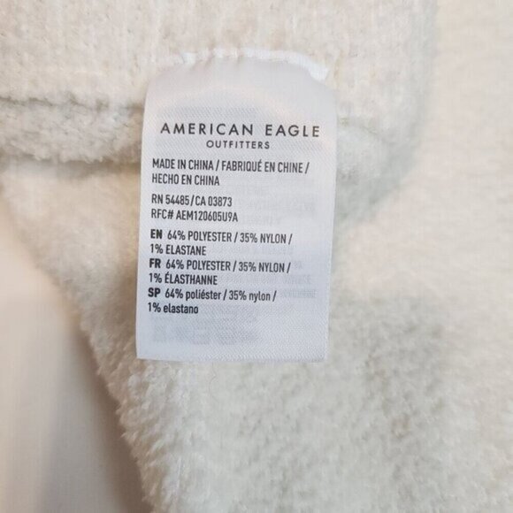 American Eagle sz XL Short marshmallow jogger style pants white soft - Picture 5 of 10